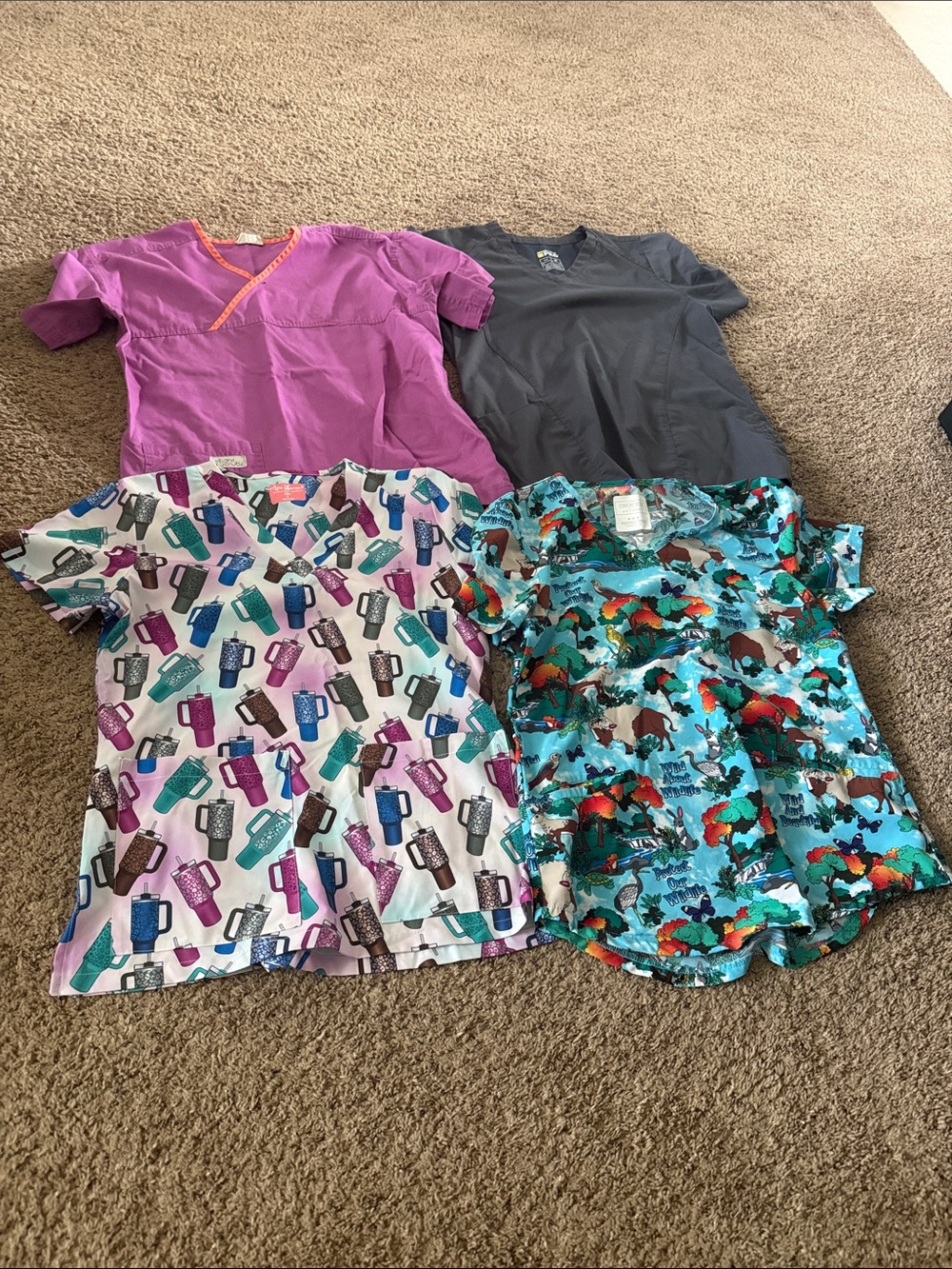 Women’s scrub tops